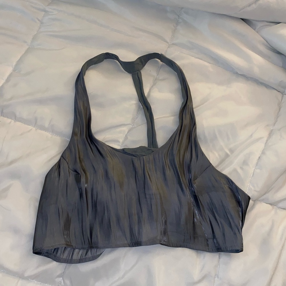 Gray Urban Outfitters crop tank top